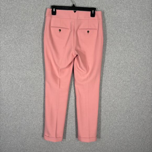 Loft Pants 0 Trouser Knit Marisa Cuffed Ankle Quiet Career Church Suit Soft Girl - Picture 8 of 12